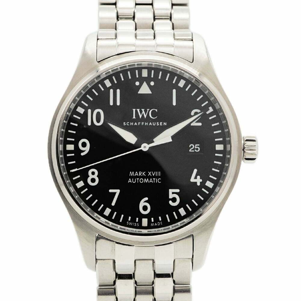 IWC Schaffhausen Pilot IW327011 Black Dial Men's Watch